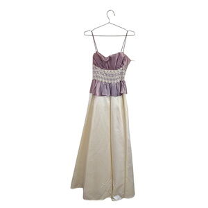 Vintage Gunne Sax by Jessica McClintock Prom Dress Y2K Brat Pastel Purple Size 5